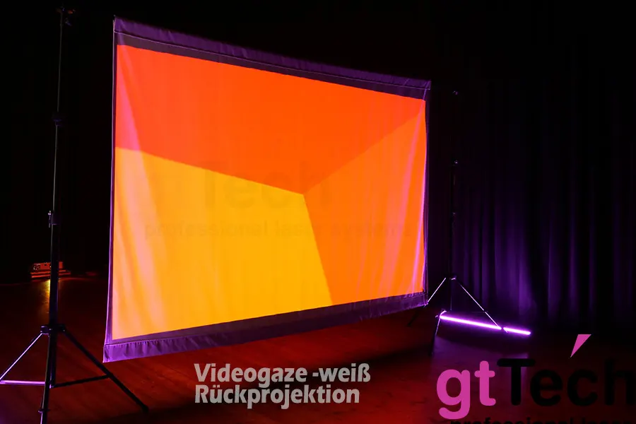 Videogaze weiß Rückpro