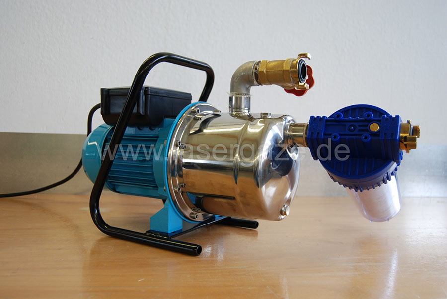 Kreislaufpumpe mit Filter Wasserleinwand Zubehoer
