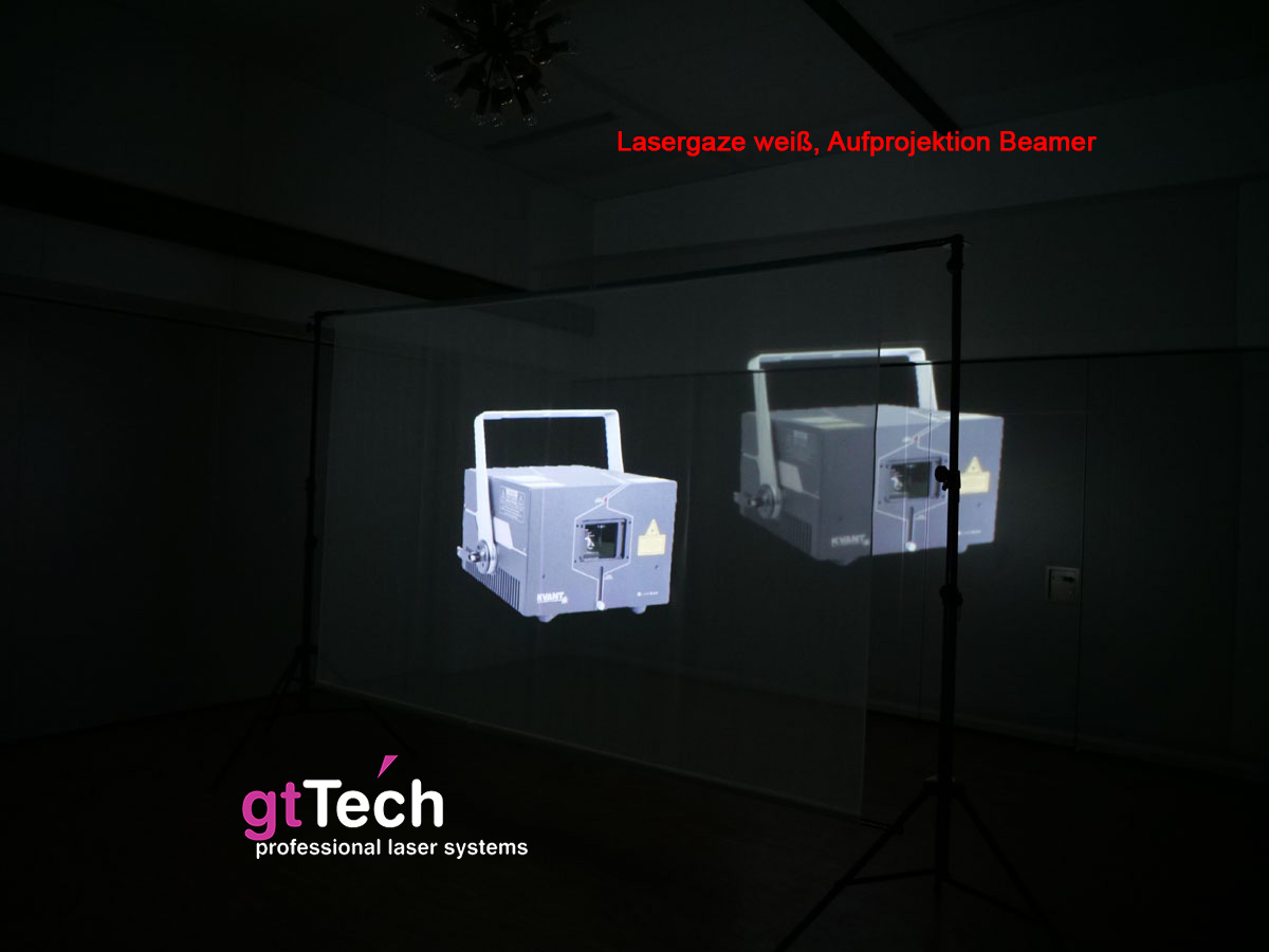 Lasergaze Lasergewebe weiß