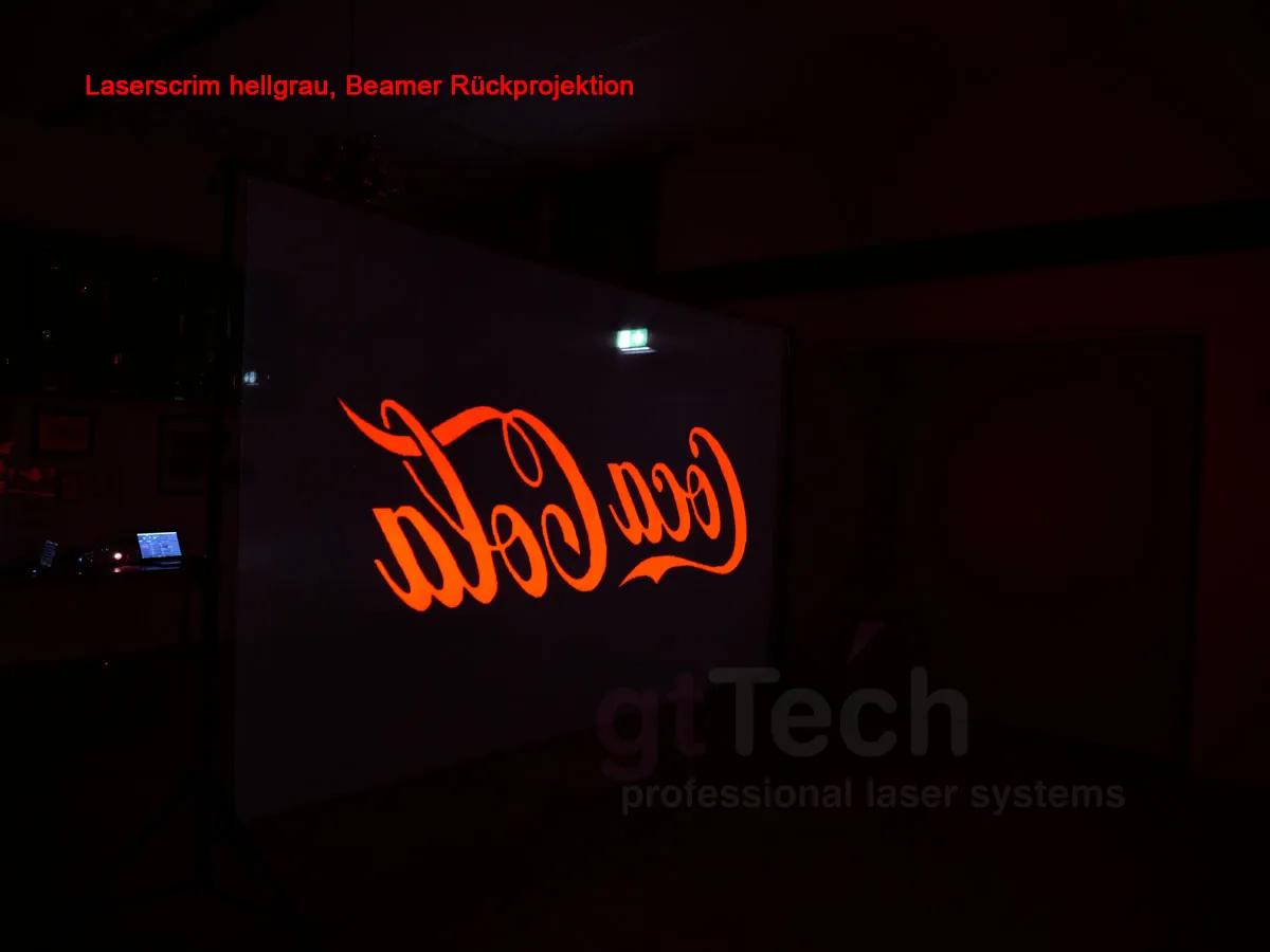 Laserscrim hellgrau transparenter Bühnenstoff Laserscrim hellgrau transparenter Bühnenstoff